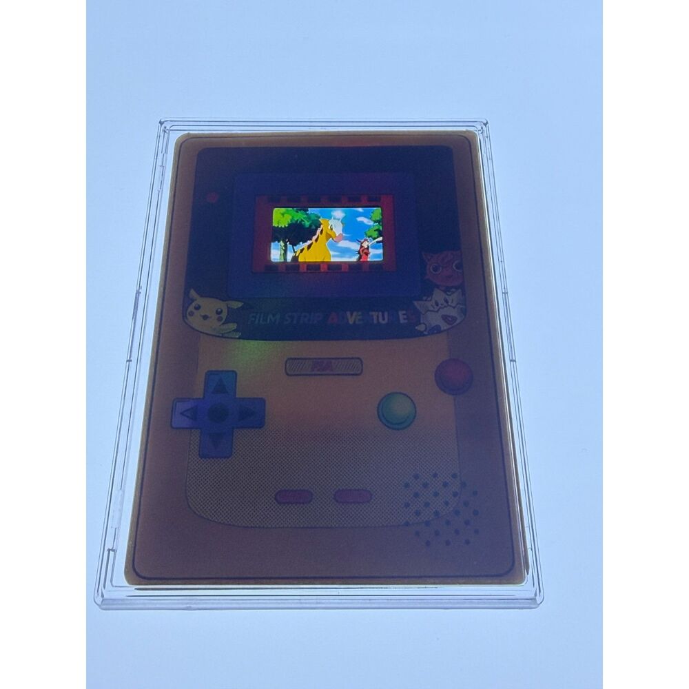 Pokémon 3 — REAL Movie Film Cell: Girafarig & Lisa (FSA Card)